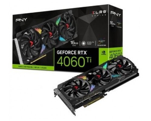 TARJETA GRAFICA PNY RTX4060TI XLR8 16G