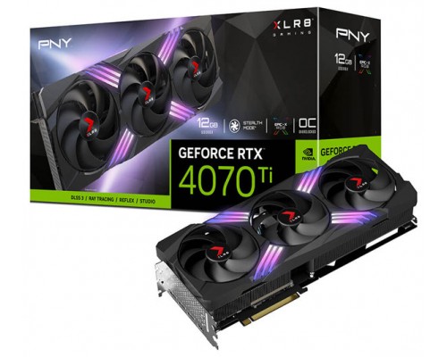 TARJETA GRAFICA PNY RTX4070TI XLR8 OC 12G