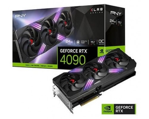 PNY VCG409024TFXPB1 tarjeta gráfica NVIDIA GeForce RTX 4090 24 GB GDDR6X