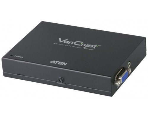 Aten VE170R extensor audio/video Receptor AV Negro