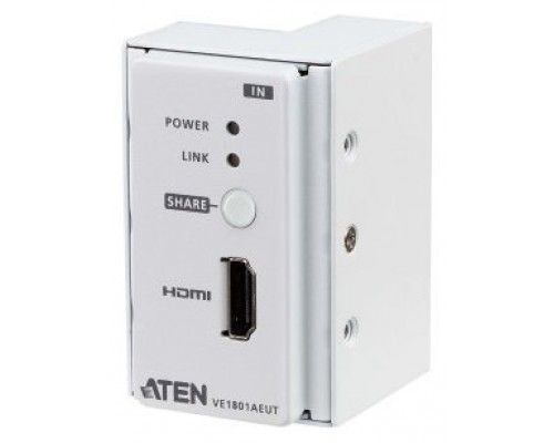 ATEN Transmisor encastrable (EU) HDMI HDBaseT-Lite con embellecedor / PoH