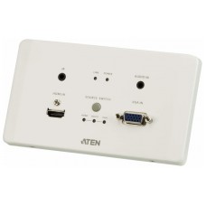 Aten VE2812EUT extensor audio/video Transmisor de señales AV Blanco