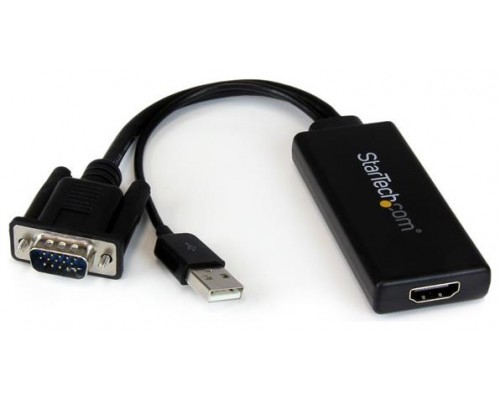 ADAPTADOR CONVERSOR VGA A HDMI CABL