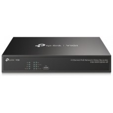 NVR VIGI TP-LINK VIGI NVR1004H-4P 04ch PoE BAY 1HDD H265+