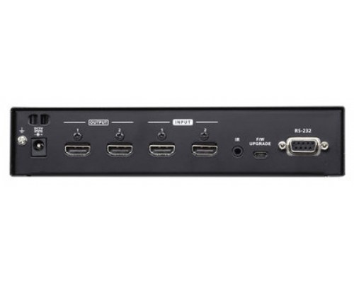 Aten VM0202H interruptor KVM Montaje en rack Negro