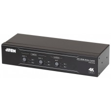 ATEN Switch de matriz HDMI 4K real 2 x 2 con desincrustador de audio