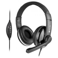 Auriculares ngs diadema con microfono vox800usb