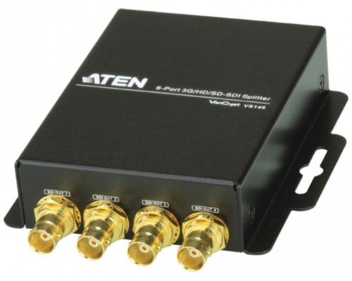 ATEN VS146 divisor de video BNC 6x BNC