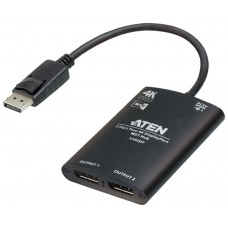 ATEN Concentrador MST DisplayPort 4K real de 2 puertos