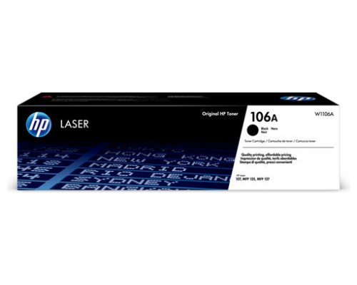 HP 106A TONER HP106A NEGRO (W1106A)