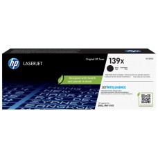 HP LaserJet Cartucho de Tóner Original 139X negro de alta capacidad