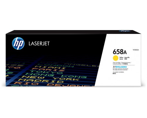 Toner hp 658a amarillo