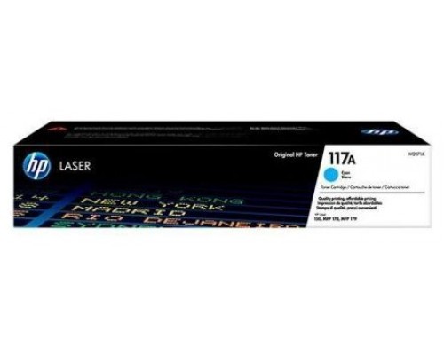 HP 117A TONER HP117A CIAN (W2071A)