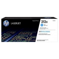 HP Cartucho de tóner Original LaserJet 212X cian de alta capacidad