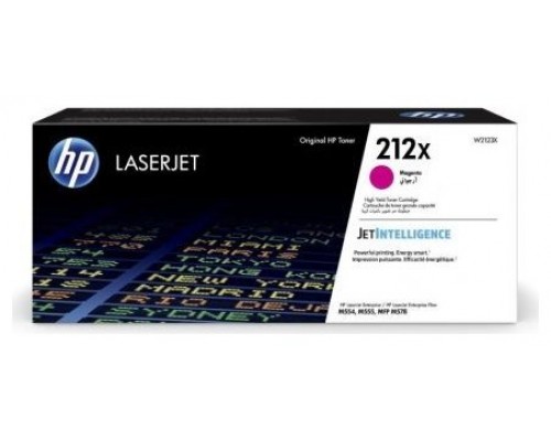 HP Cartucho de tóner Original LaserJet 212X magenta de alta capacidad