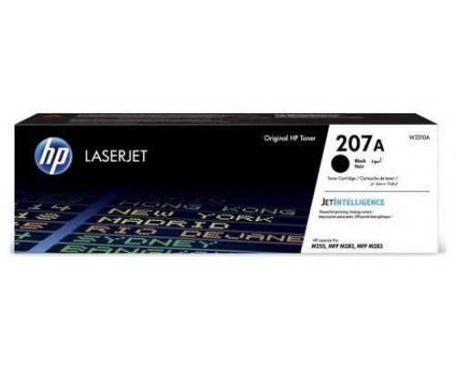 HP TONER 207A NEGRO LASERJET M255/M281 (W2210A)