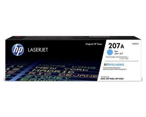 HP TONER 207A CIAN LASERJET M255/M282 (W2211A)