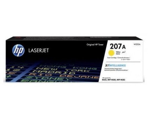 HP TONER 207A AMARILLO LASERJET M255/M282 (W2212A)