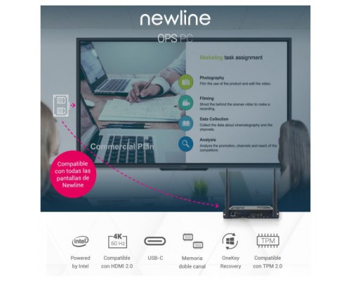 NEWLINE OPS PC (WB5B820W) (Q1"23) 11TH GEN INTEL CORE/CI5-1135G7/8GB RAM/256GB SSD/NO OS