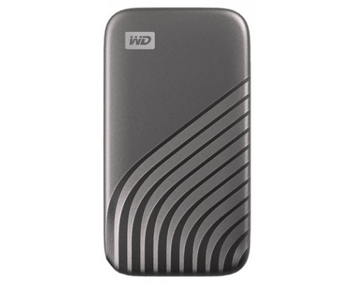 DISCO DURO EXTERNO WESTERN DIGITAL SSD MYPASS 500GB GY