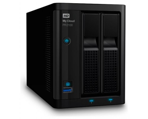 Western Digital My Cloud PR2100 NAS Escritorio Ethernet Negro N3710