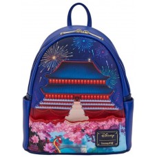 Mochila loungefly disney castillo mulan