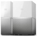 Western Digital MY CLOUD HOME Duo dispositivo de almacenamiento personal en la nube 6 TB Ethernet Plata, Blanco