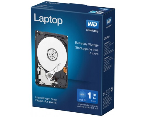 Western Digital Laptop Everyday 2.5" 1000 GB Serial ATA II