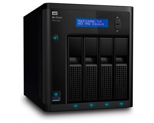 Western Digital My Cloud PR4100 NAS Escritorio Ethernet Negro N3710