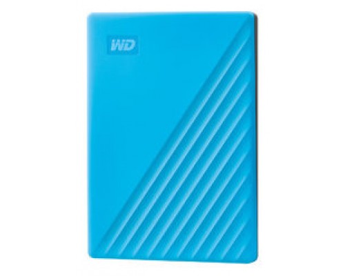 Western Digital My Passport disco duro externo 4000 GB Azul