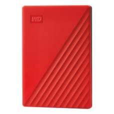 Western Digital My Passport disco duro externo 4000 GB Rojo