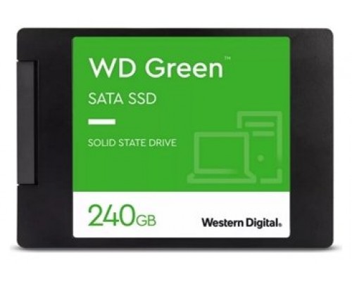 Western Digital Green WDS240G3G0A unidad de estado sólido 2.5" 240 GB Serial ATA III