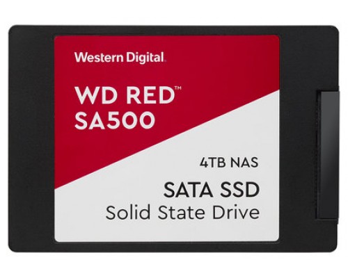 Western Digital Red SA500 2.5" 4000 GB Serial ATA III 3D NAND