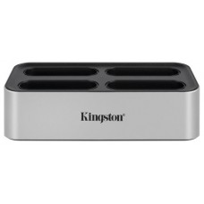 Kingston Technology Workflow Station Alámbrico USB 3.2 Gen 2 (3.1 Gen 2) Type-C Negro, Plata