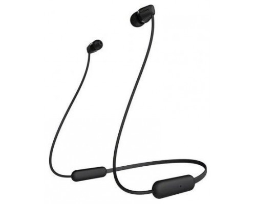 Auriculares sony wic200b negro inalambricos microfono