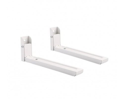 UNIVERSAL HEAVY DUTY STEEL WALL BRACKETS 30 KG WHITE