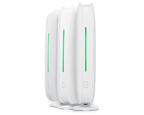 Zyxel WSM20-EU0301F sistema Wi-Fi Mesh (Wi-Fi en malla) Doble banda (2,4 GHz / 5 GHz) Wi-Fi 6 (802.11ax) Blanco 3 Interno