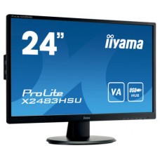 iiyama ProLite X2483HSU-B5 pantalla para PC 60,5 cm (23.8") 1920 x 1080 Pixeles Full HD LED Negro