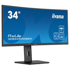 iiyama ProLite XCB3494WQSN-B5 LED display 86,4 cm (34") 3440 x 1440 Pixeles UltraWide Quad HD Negro