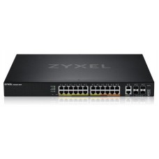 Zyxel XGS2220-30HP Gestionado L3 Gigabit Ethernet (10/100/1000) Energía sobre Ethernet (PoE) Negro