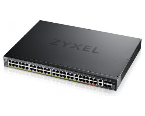 Zyxel XGS2220-54FP Gestionado L3 Gigabit Ethernet (10/100/1000) Energía sobre Ethernet (PoE)