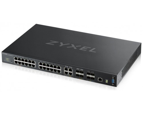 Zyxel XGS4600-32 Gestionado L3 Gigabit Ethernet (10/100/1000) Negro