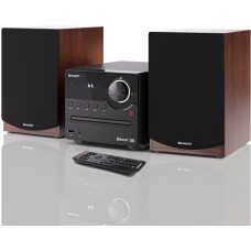 Sharp XL-B512(BR) sistema de audio para el hogar Microcadena de música para uso doméstico 45 W Marrón