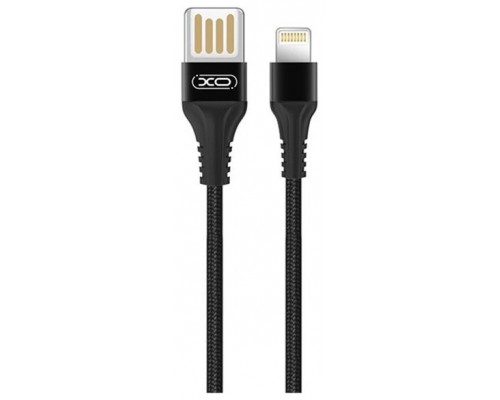 Cable NB118 Carga Rápida Slim USB - Lightning 2.1A 1M Negro XO