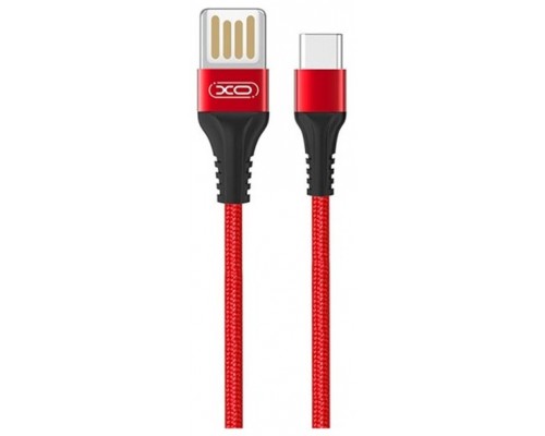 Cable NB118 Carga Rápida Slim USB - Tipo C 2.1A 1M Rojo XO