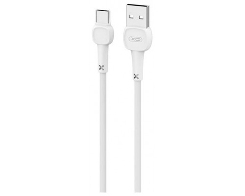 Cable NB132 Carga Rápida USB - Tipo C, 2A, 1 m, Blanco XO