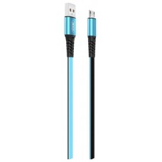 Cable NB154 Carga Rápida USB a Micro USB / 2A/ 1 Metro / Azul XO