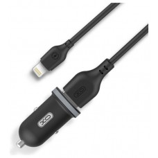 Pack Cargador Mechero TZ08 2.1A + Cable Tipo Lightning XO