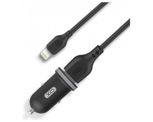 Pack Cargador Mechero TZ08 2.1A + Cable Tipo Lightning XO