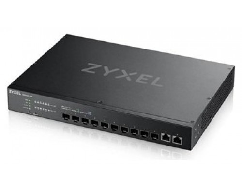 Zyxel XS1930-12F-ZZ0101F switch Gestionado L2/L3 10G Ethernet (100/1000/10000) Negro